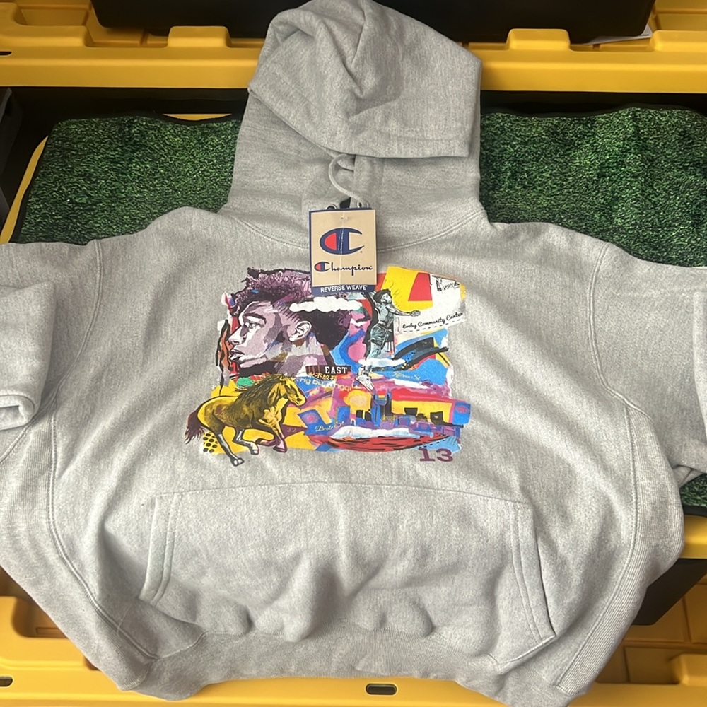 James Wiseman x Champion Reverse Weave Sweater - Picture 2 of 2